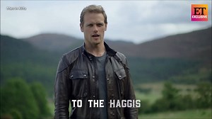 Sam Heughan recites "Address To A Haggis" Robert Burns poem | Outlander America