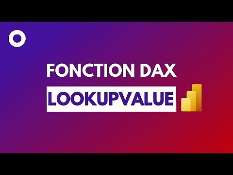 RECHERCHEV Avec La Fonction LOOKUPVALUE En DAX Dans Power BI