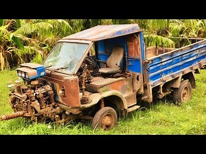 Complete Restoration of a Long-Forgotten, Badly Damaged Classic Dump Truck
