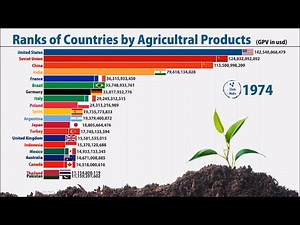 Countries Rank by Agricultural Production since 1960 to recent years | FAO
