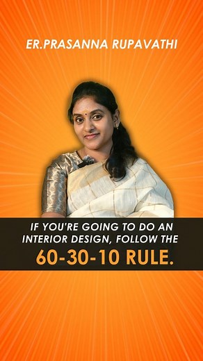 Think of the 60-30-10 rule as a guide for making your room look great with colors. It's like dividing up a cake: most of it (60%) is for one color, a good part (30%) for another, and a small slice (10%) for the last one. This way, your room looks balanced and attractive. Follow For More Home Related Videos @anique_design_and_solution (Interior rule, Interior secrets, Interior design, Home interiors, Living room design hacks, 60-30-10 Rule, Interior hacks, Color combinations) #InteriorDesign #Col