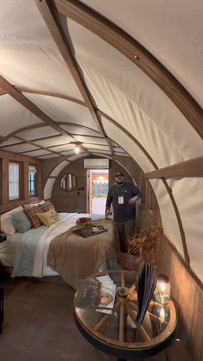 Conestoga Wagon Co | Wagon Inspired RV | 2 Minute Sneak Peek #conestogawagon #rvtour | The RV Hunter