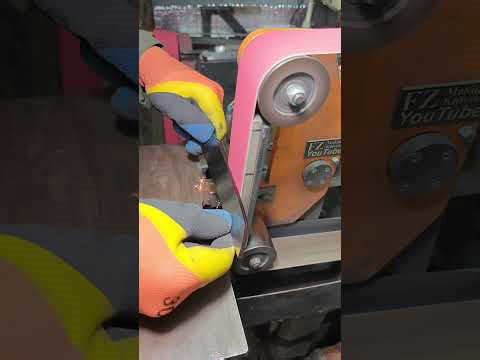 Making a Japanese tanto knife from an old file