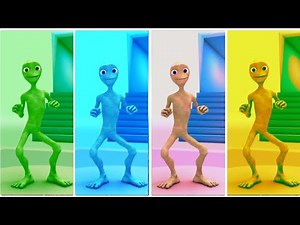 👽 Alien Dance Challenge 🔥 Dame Tu Cosita Goes Remix Crazy!