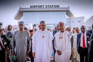 President Buhari Commissions New Terminal In Abuja International Airport