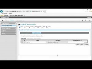 Deltek Expense Authorization Video