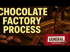 The Chocolate Factory Process 🍫 | From Cocoa Bean to Bar (Full Documentary)"