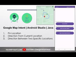 Google Map Intent | Android Studio | Java