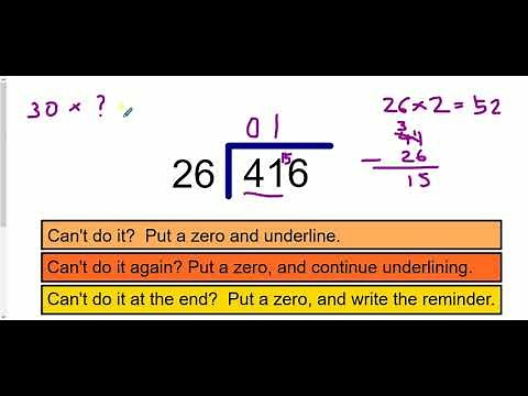 Short Division Dividing by a 2 digit number feat Mr Rossi