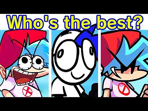Friday Night Funkin' VS Troll Face Funkin' - Who's the best | Which BF? (FNF Mod/Troll Face Quest)