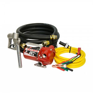Fill-Rite RD Series 12V DC Portable Fuel Pump, 8 GPM, UL Listed - w/ Hose & Nozzle