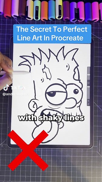 Mastering Perfect Line Art in Procreate for Beginners