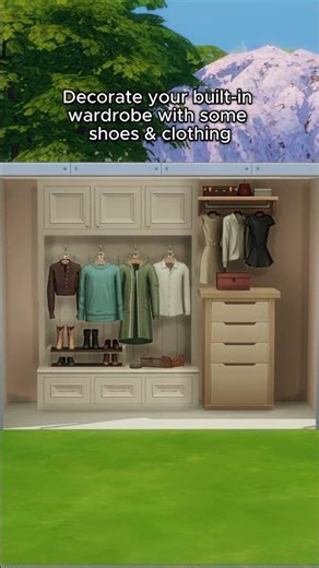 Easy Built-In Walk-In Closet Tutorial | The Sims 4 🛠️👗