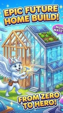 Foxo Builds the Ultimate Dream House! 🏡✨ | Ultra-Cute White Fox Animation Short