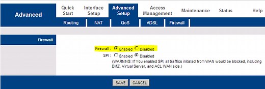 How to set up a Router Firewall