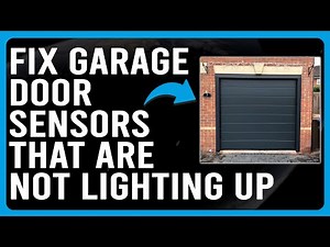 How To Fix Garage Door Sensors That Are Not Lighting Up (Detailed Troubleshoot Guide To Solve It!)