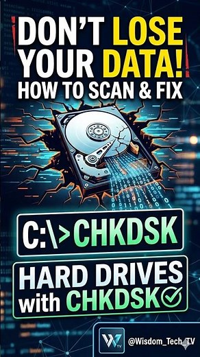 Fix Hard Drive Errors Quickly Using CHKDSK | Step-by-Step