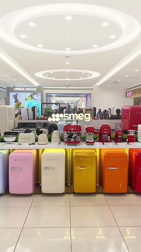 Discover SMEG's Iconic FAB Refrigerators at SM North Edsa Pop-up Store