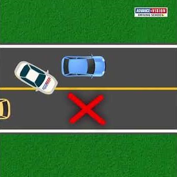 Types of yellow road lines and their meanings