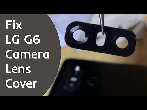 DIY Guide | LG G6 mobile phone camera lens glass cover replacement | తెలుగు ఉపశీర్శికతో