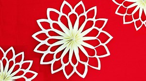 18K views · 67 reactions | Paper Snowflake Making Easy Instruction For Christmas Decoration Ideas. #snowflakes #christmassnowflake | Origami Art & Crafts | Facebook