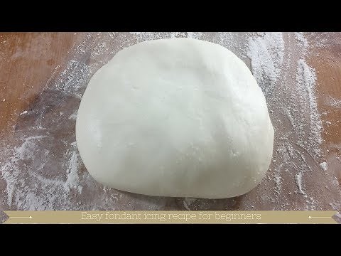 Easy fondant icing recipe for beginners