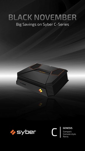 Syber on Instagram: "The Syber C-Core 100 gaming PC offers a balance of performance and design. Equipped with an Intel Core i5 processor and NVIDIA GeForce RTX 30 series graphics, it delivers a smooth gaming experience. Its modern design complements any gaming setup. Explore special Black November pricing on the Syber C-Core 100 for a limited time. Learn more at https://www.cyberpowerpc.com/system/Syber-C-Core-100 #syber #PCdesign #gamingPC #aiPC"