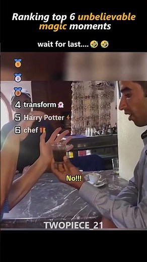 Ranking Top 6 Unbelievable Magic Moments 😱🪄🔥#Magic #UnbelievableMoments #MagicTricks