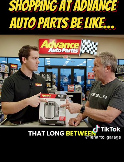 Shopping at Advance Auto Parts for Car Enthusiasts