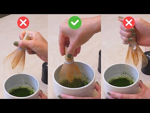 How To Whisk Matcha The RIGHT Way!
