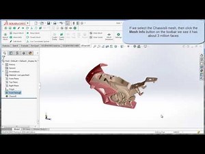 XTract3D Add-in for SOLIDWORKS: Import Mesh Feature