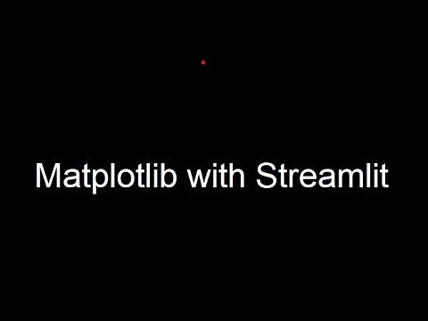 Matplotlib with Streamlit