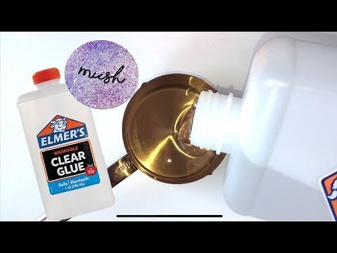 CLEAR SLIME TUTORIAL! with Elmer's Glue!