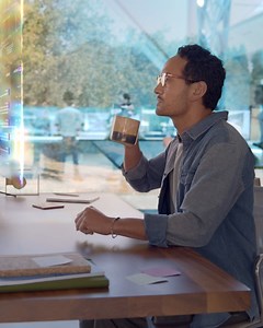Imagine connecting with colleagues beyond 2D screens. Welcome to the metaverse. Watch more: https://fb.me/Connect2021-Work | Meta