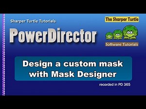 PowerDirector - Design a custom mask using the Mask Designer