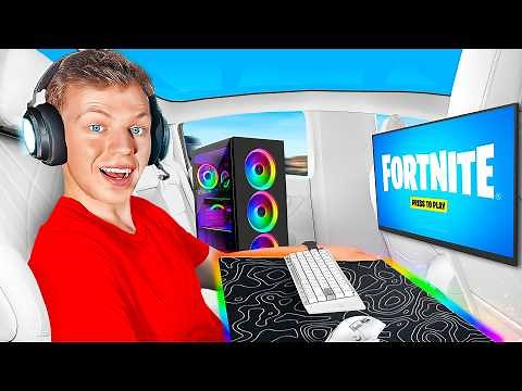 I Built a Pro Gaming Setup In My Car