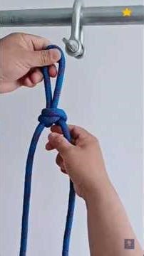 👉MOST Reliable Mid-Rope Loop — SUPER HANDY! #knot #shorts