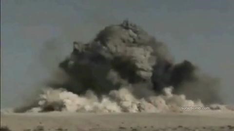 100 Tons of Explosives Detonated