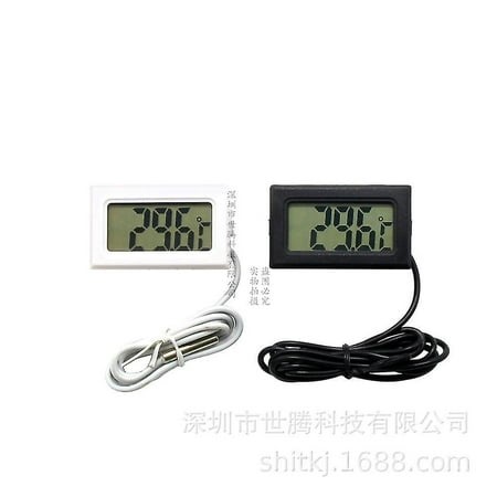 Embedded Electronic Thermometer Fish Tank Refrigerator Water Temperature Meter Thermometer G - Walmart.ca