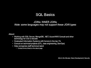 SQL Basics: How To Use An INNER JOIN and Why