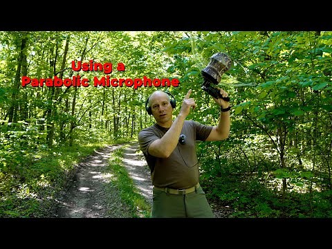 How to Use a Parabolic Microphone