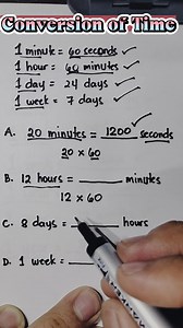 1.6M views · 13K reactions | BASIC MATH REVIEW: Conversion of Time #BasicMath Note: 1 day = 24 hours | Mathematics Tutorial | Facebook