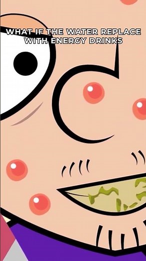 What if the water replace with energy drinks?