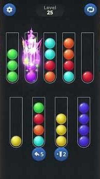 Ball Sort by Infinite Joy (V2): Levels 24, 25, 26