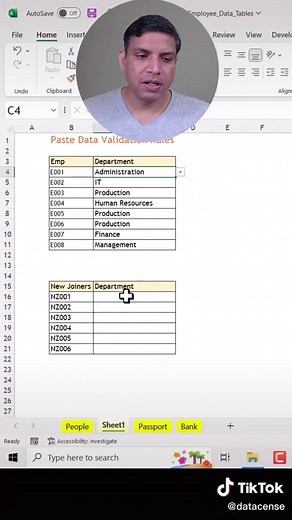 Excel Data Validation Tips and Tricks