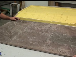 How to Make a Rubber Mold for Casting Concrete Tiled Panels
