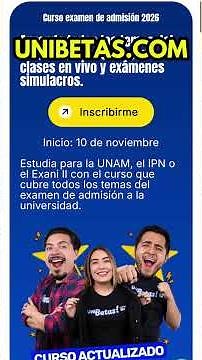Examen de admisión IPN 2026: curso completo desde cero