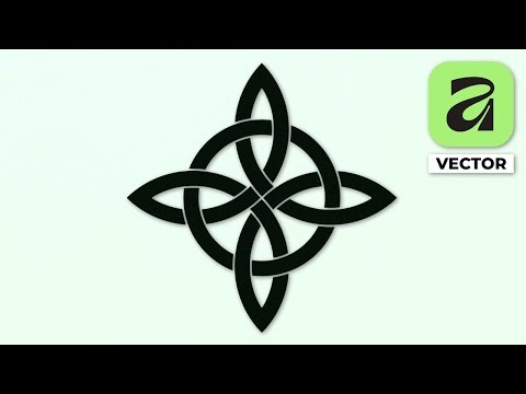 How to Draw the Witches Knot in Affinity Vector Studio