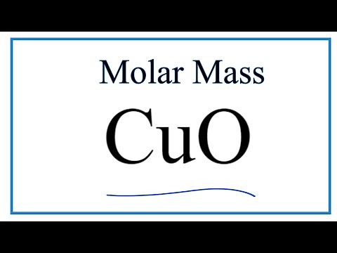 How to Calculate the Molar Mass of CuO: Copper (II) oxide