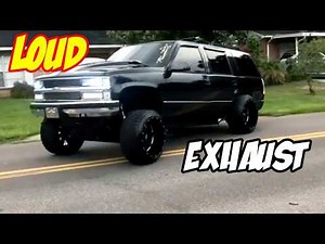 Top 20 Squat Trucks Road Kings! Lifted Trucks Clapped With Loud Exhaust